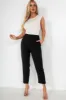 Cailyn Black Tailored Trousers sold by Va Va Voom