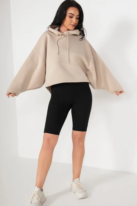 Kellie Stone Cropped Hoodie sold by Va Va Voom