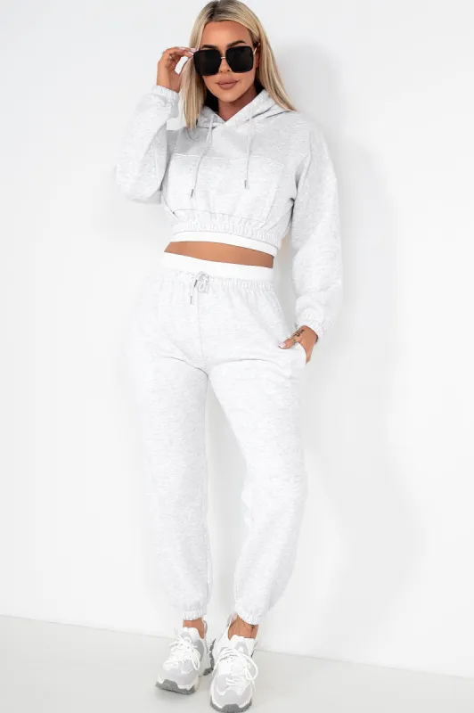 Perline Light Grey Tracksuit sold by Va Va Voom