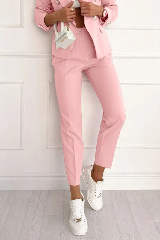 Reese Pale Pink Suit sold by Va Va Voom product image thumbnail 3