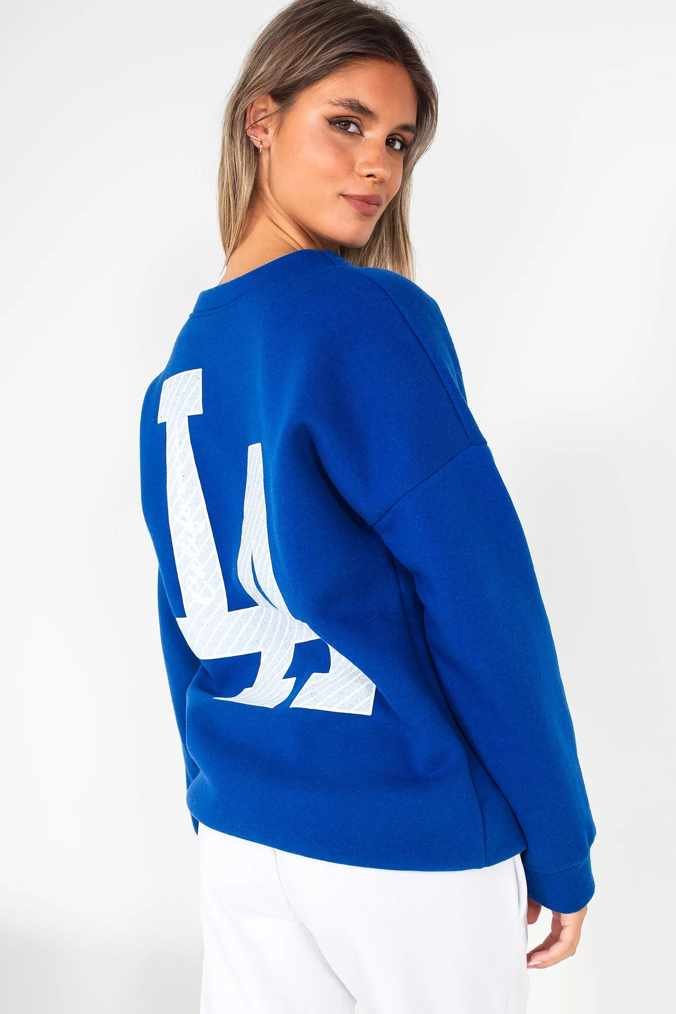 Riley Blue 'LA' Sweatshirt sold by Va Va Voom product image thumbnail 2