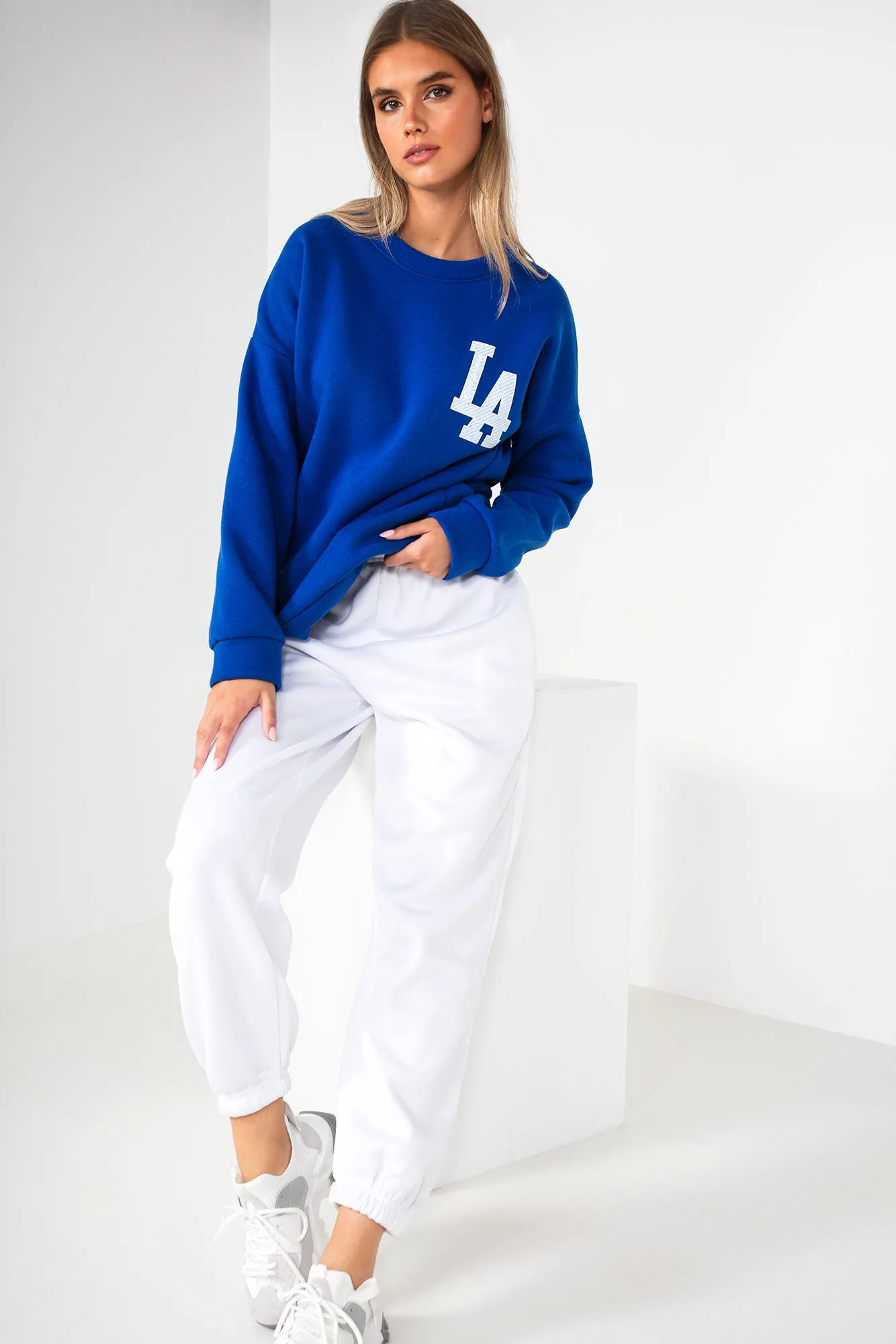 Riley Blue 'LA' Sweatshirt sold by Va Va Voom product image thumbnail 4