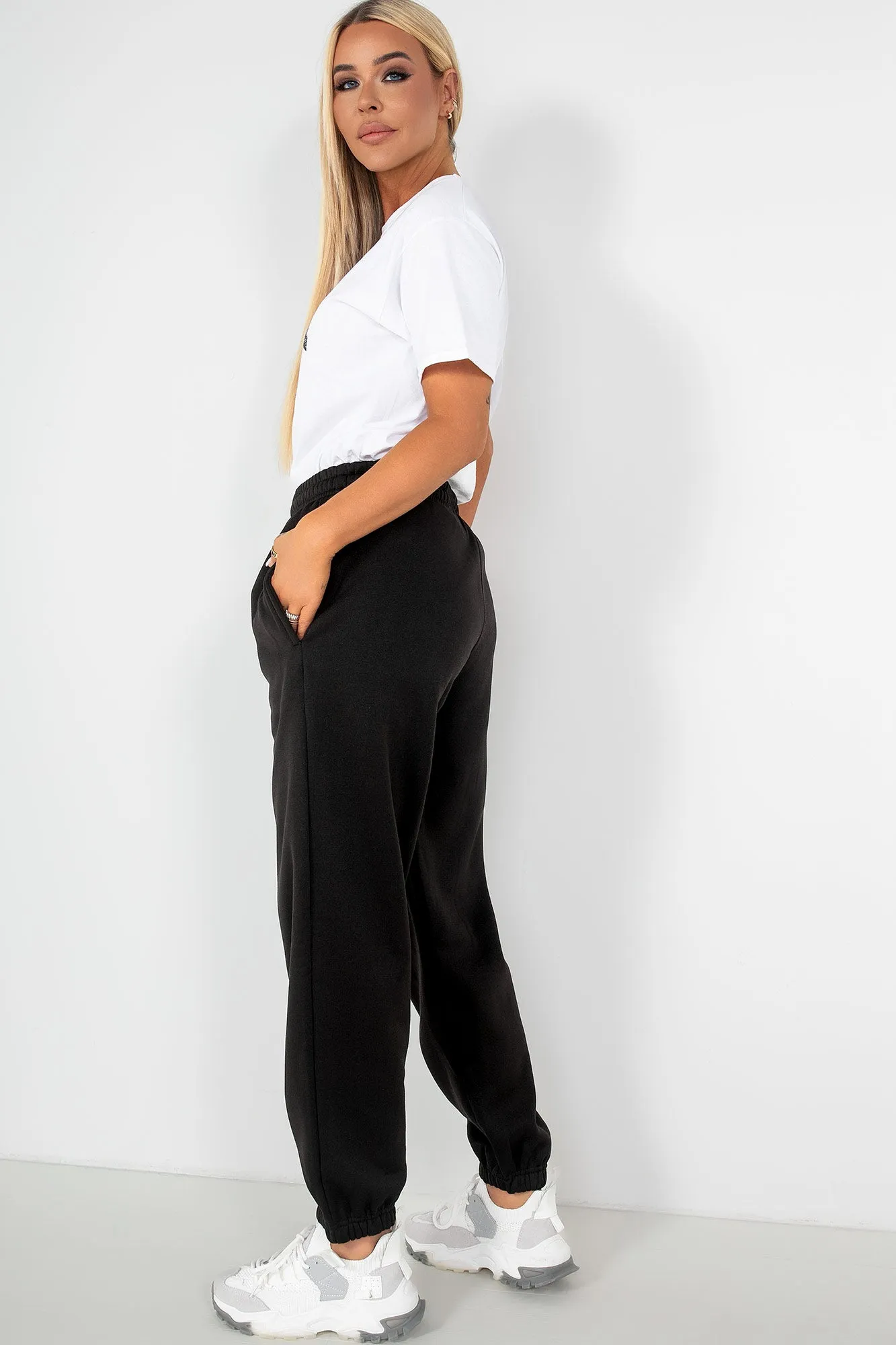 Olivia Black Oversized Joggers sold by Vavavoom product image thumbnail 2