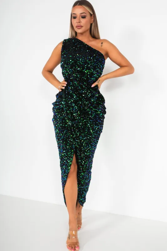 get in the groove emerald green sequin fringe bodycon dress Lulus Get in the Groove Emerald Green Sequin Fringe Bodycon Dress