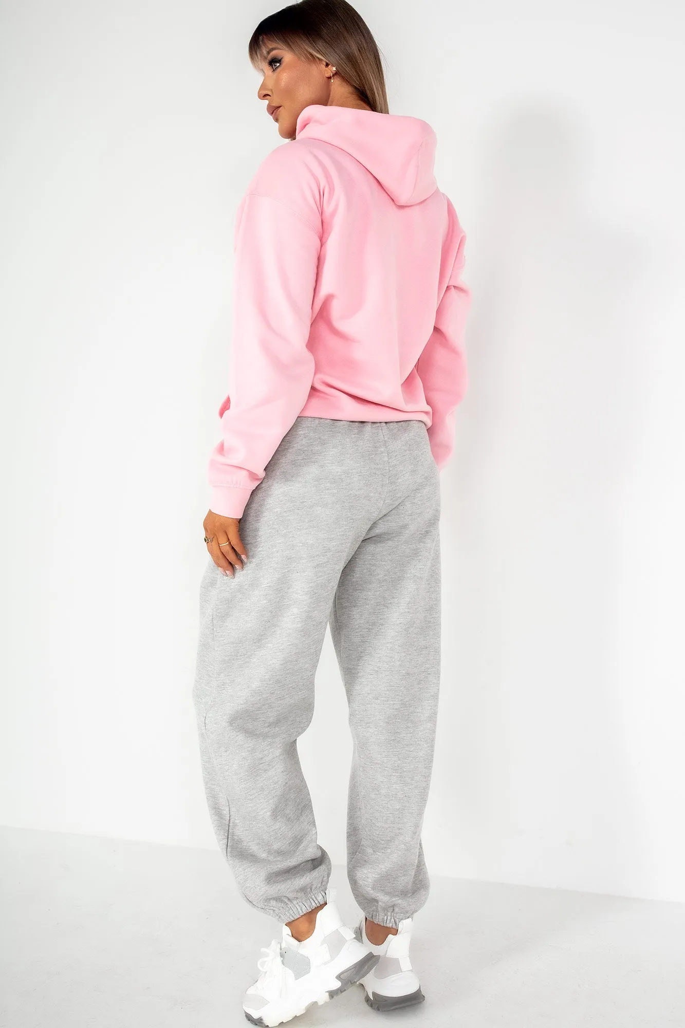 Toni Pink Oversized Hoodie sold by Va Va Voom product image thumbnail 2