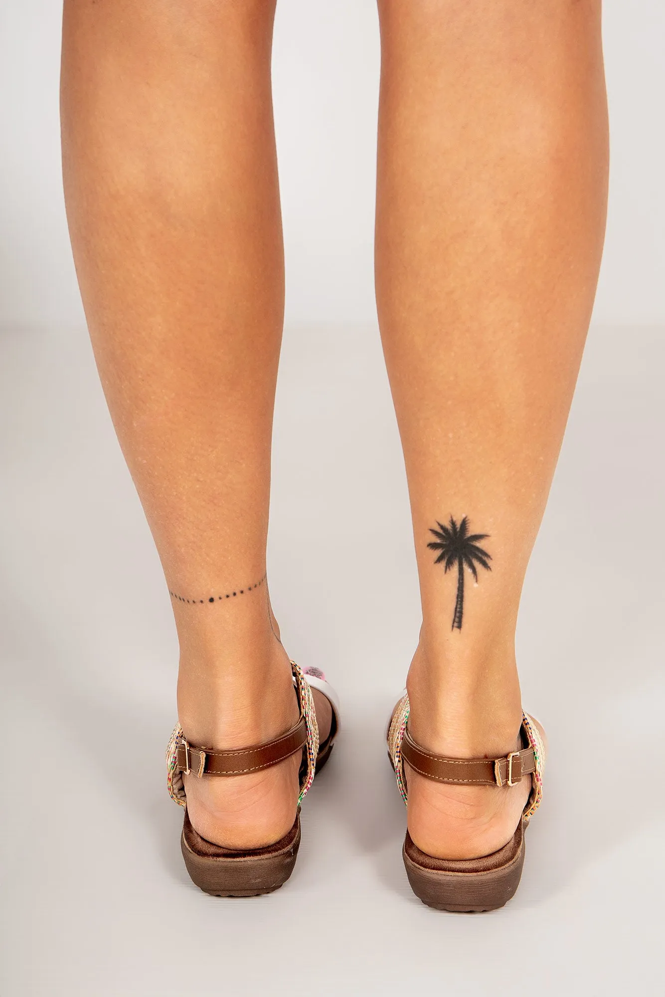 Orilla White Flat Sandals sold by Va Va Voom product image thumbnail 2