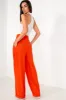 Althea Orange Tailored Trousers sold by Va Va Voom