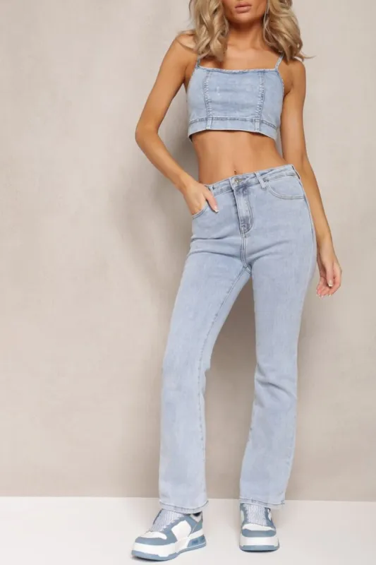 Piper Light Blue Jeans sold by Va Va Voom
