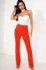 Taima Orange Straight Leg Trousers sold by Va Va Voom