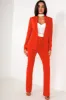 Taima Orange Straight Leg Trousers sold by Va Va Voom