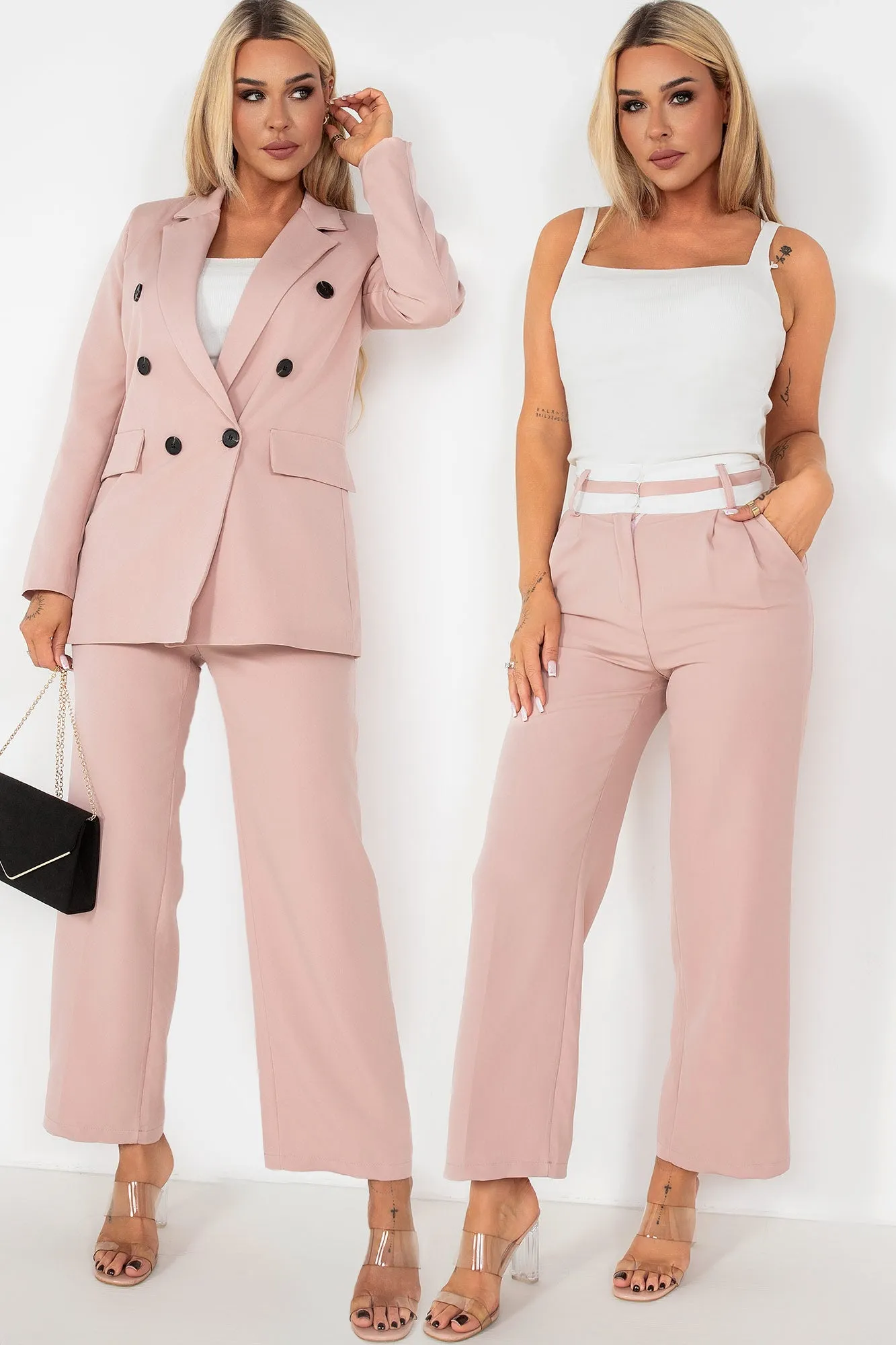 Ollie Blush Suit sold by Va Va Voom