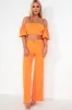 Delta Orange Trouser Co Ord sold by Va Va Voom