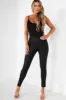 Freda Black Wax Leggings sold by Va Va Voom