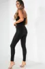 Freda Black Wax Leggings sold by Va Va Voom