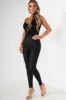 Freda Black Wax Leggings sold by Va Va Voom