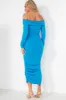Quilla Blue Bardot Dress sold by Va Va Voom
