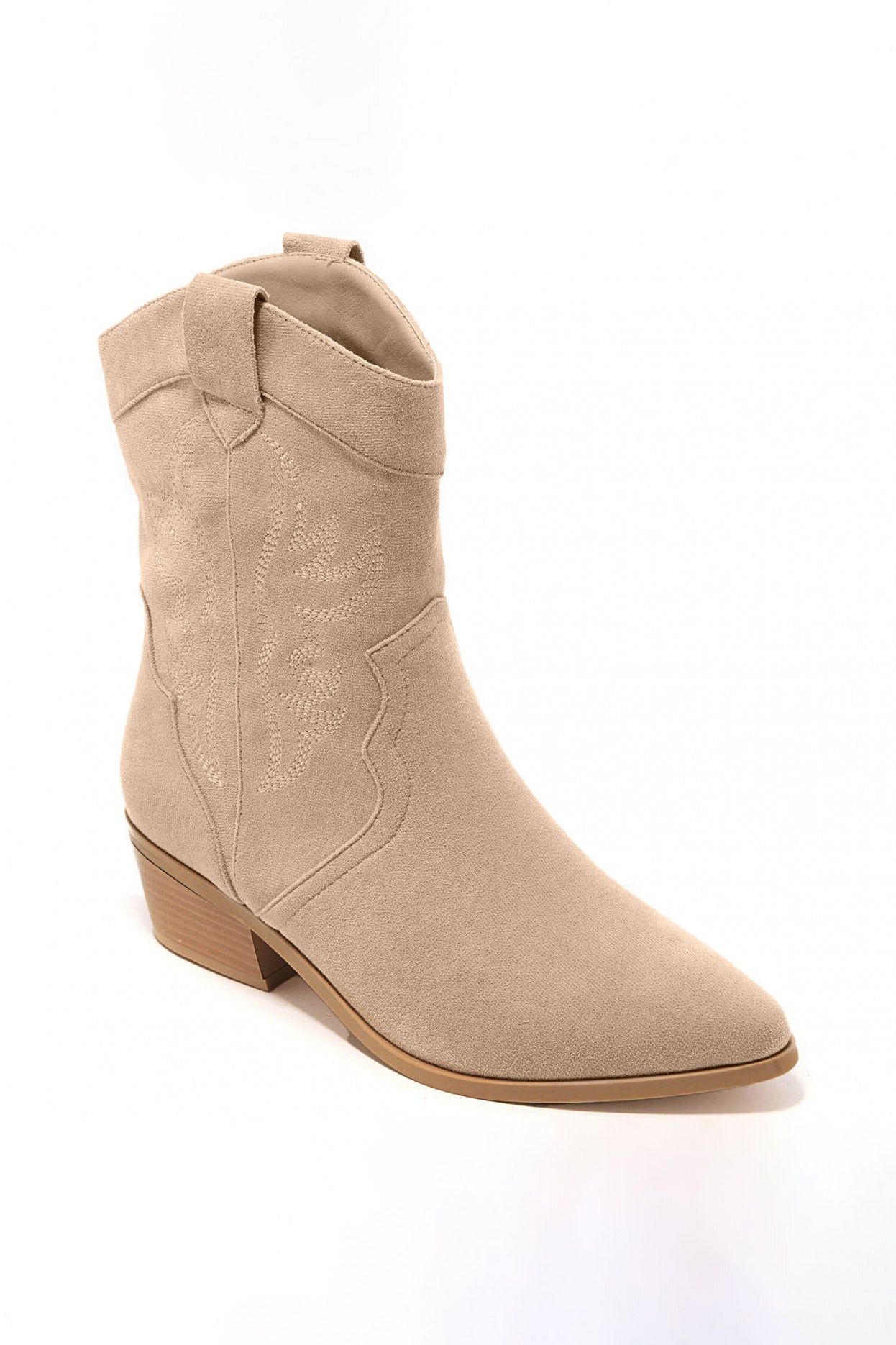 Frankie Stone Suedette Western Boots sold by Va Va Voom product image thumbnail 6