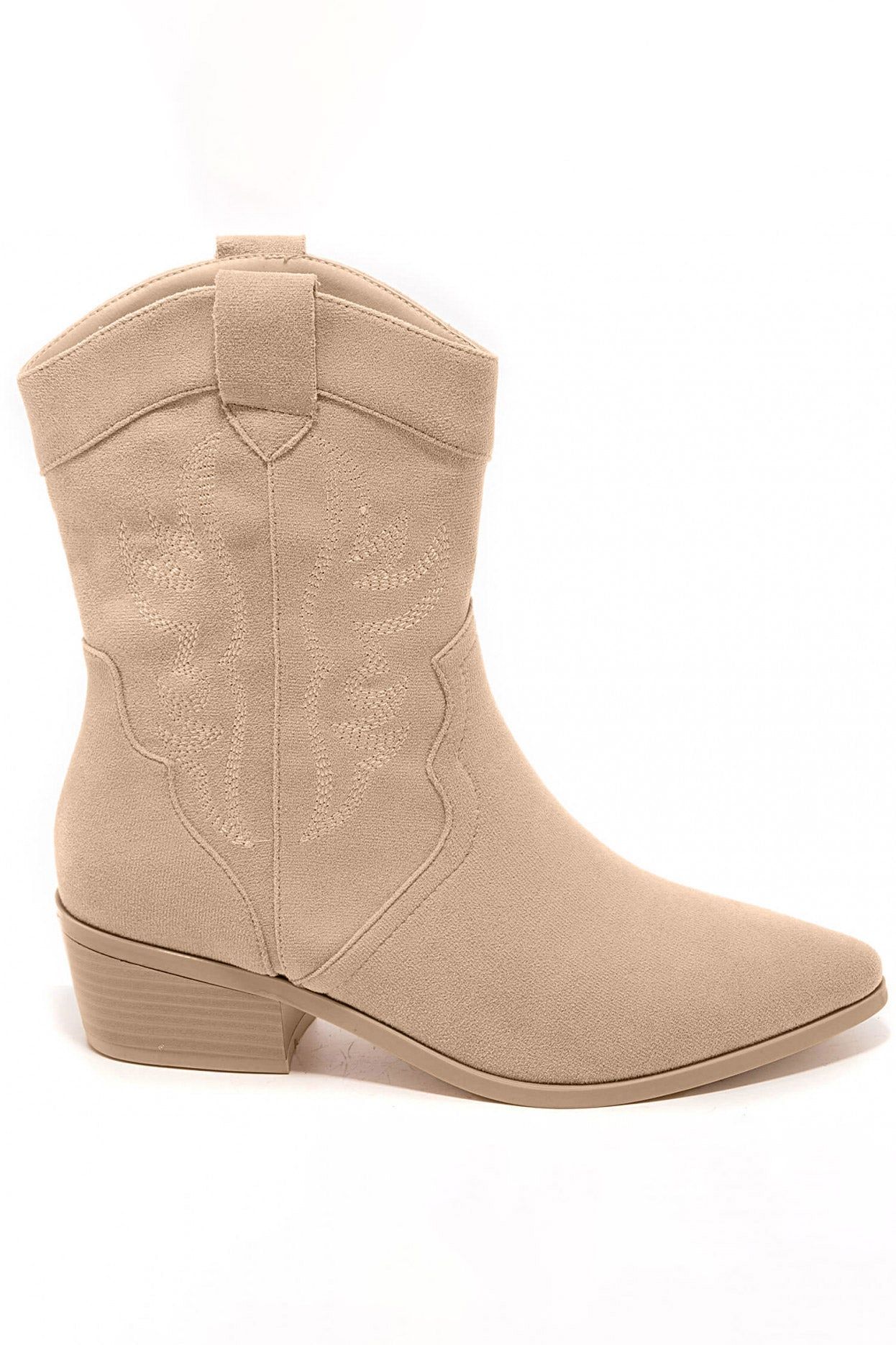 Frankie Stone Suedette Western Boots sold by Va Va Voom product image thumbnail 4