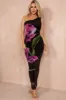 AX Paris Cori Black Floral Mesh Dress sold by Va Va Voom