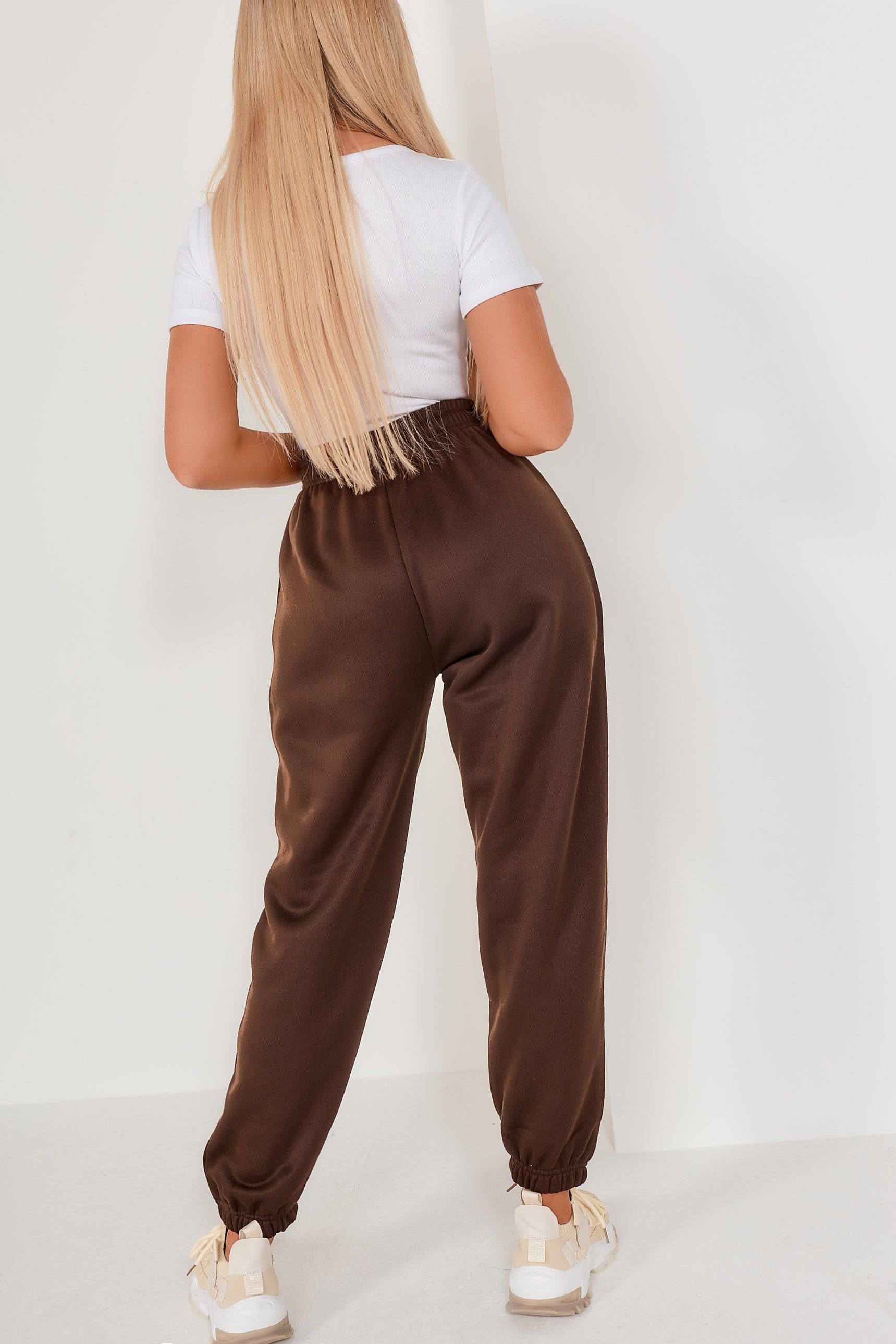 Olivia Chocolate Over Sized Joggers sold by Va Va Voom product image thumbnail 9