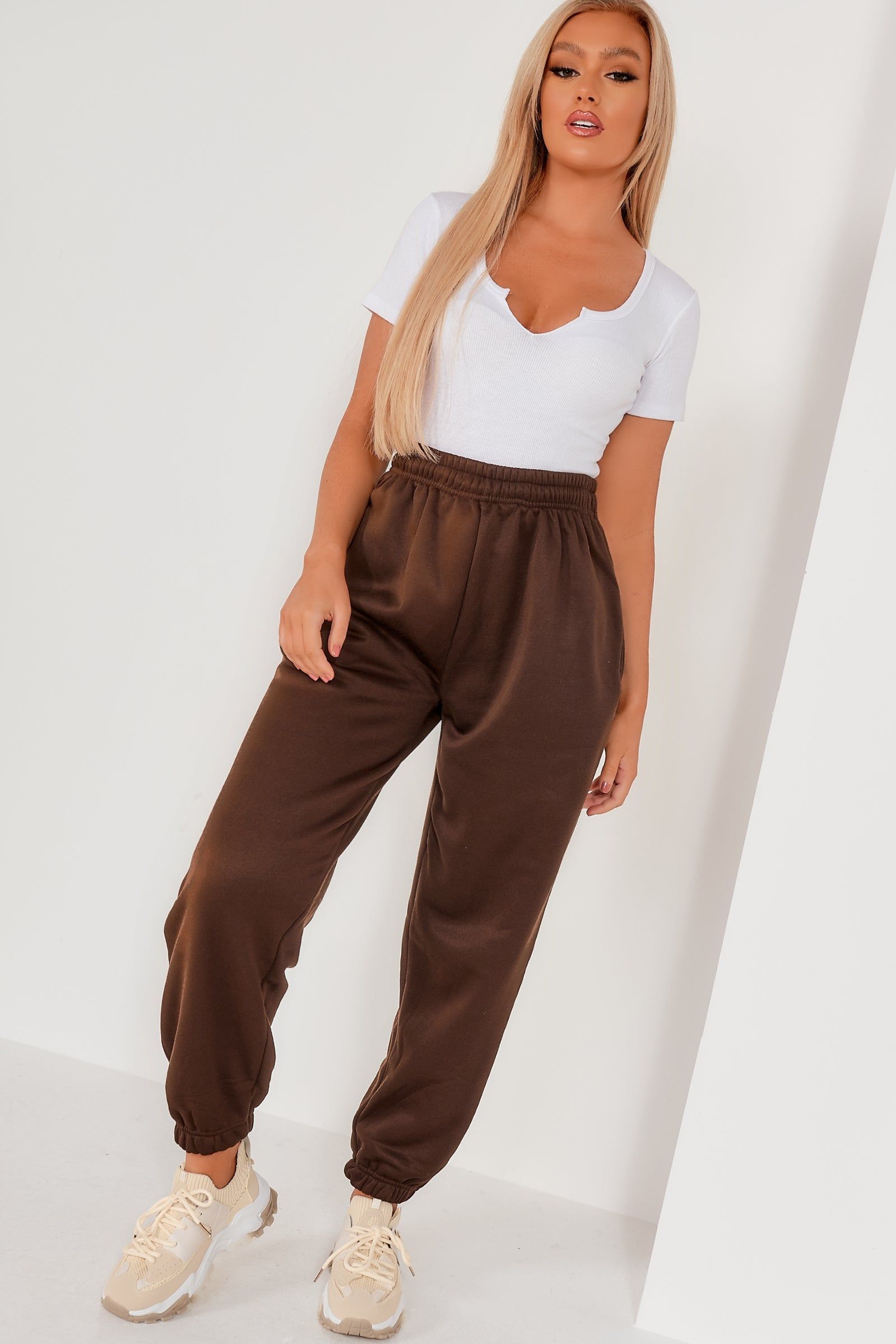 Olivia Chocolate Over Sized Joggers sold by Va Va Voom product image thumbnail 10