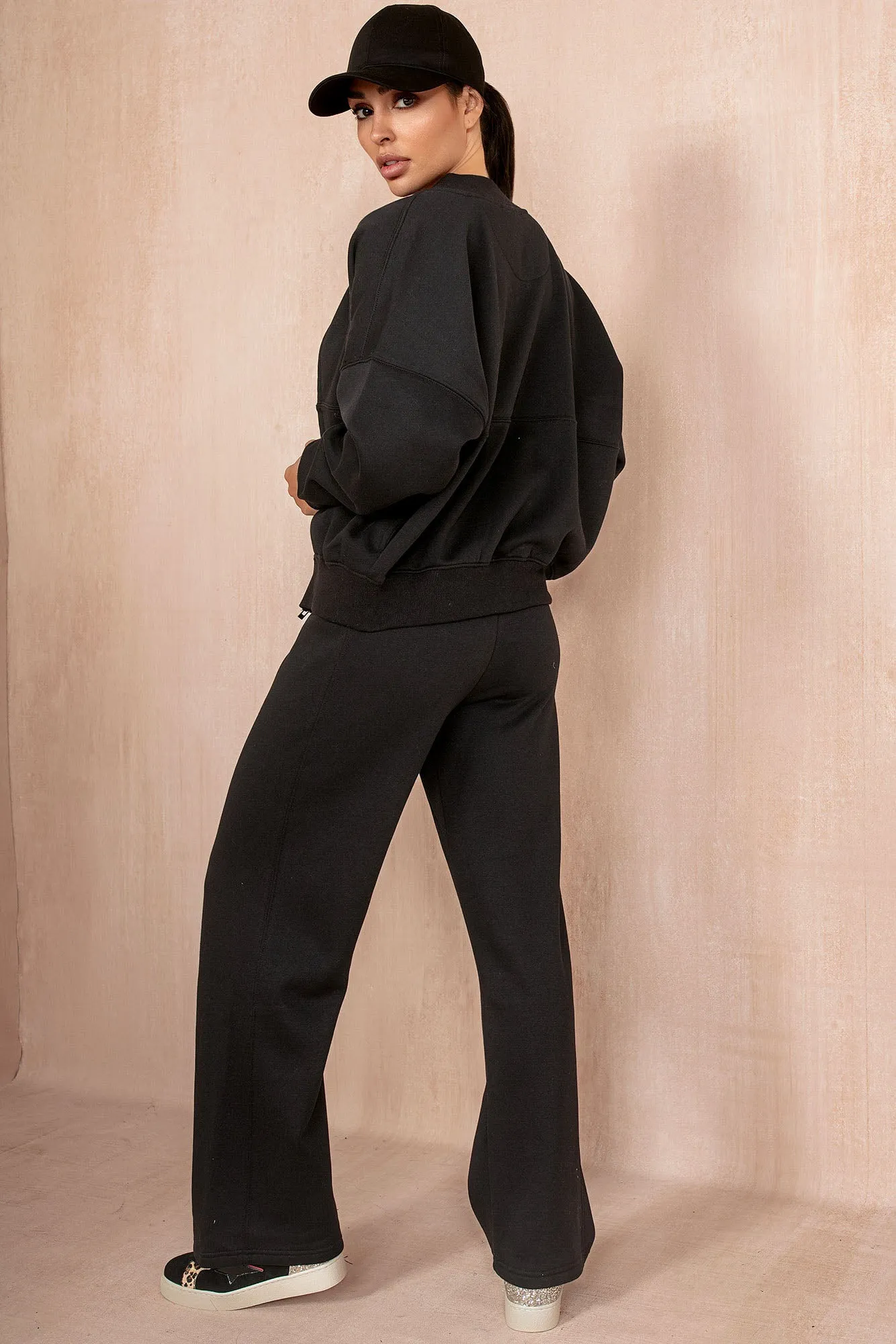 Kylie Black Tracksuit sold by Va Va Voom product image thumbnail 2