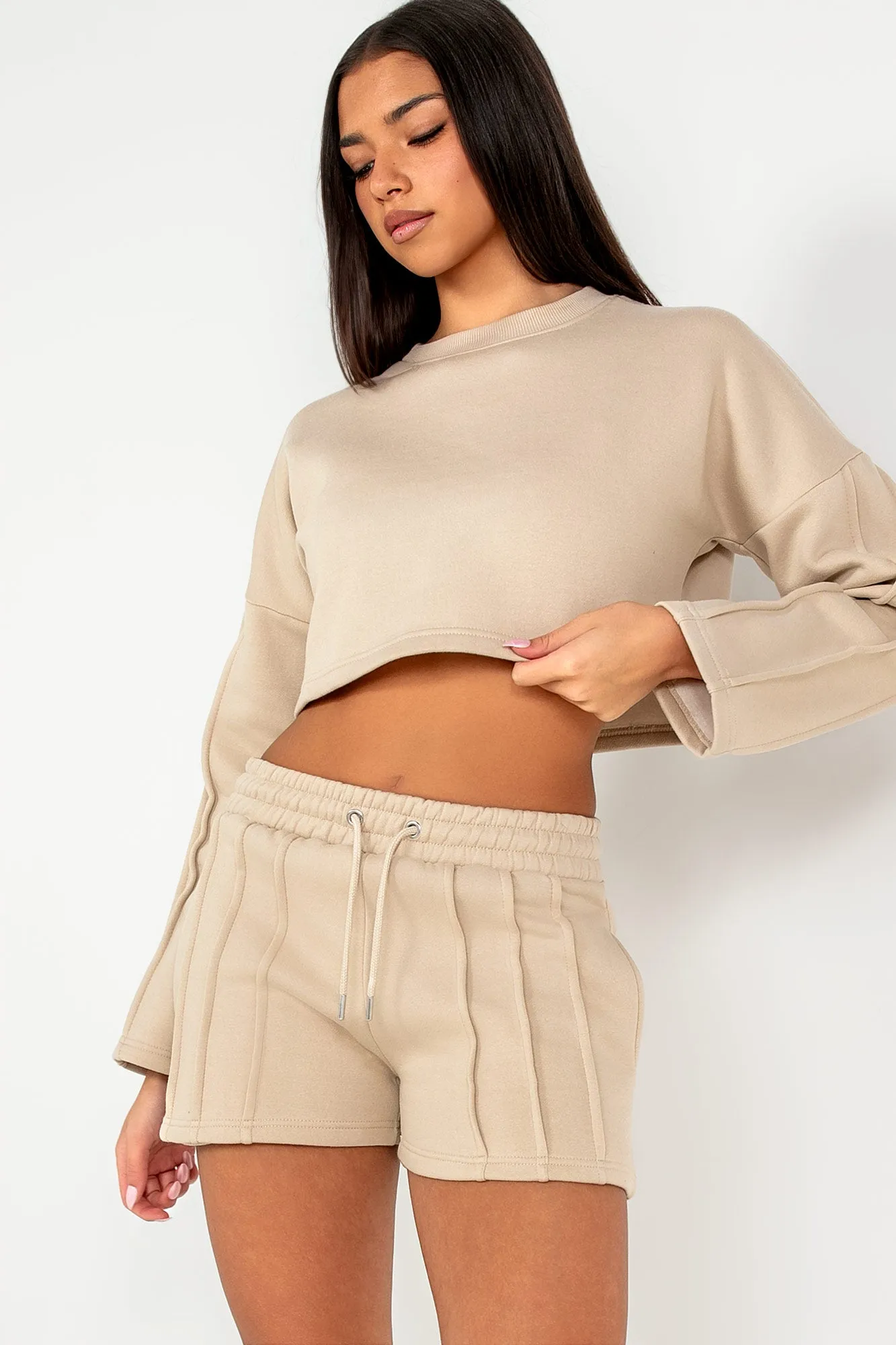 Annalivia Stone Loungewear Set sold by Va Va Voom