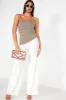 Porcha Taupe Knit Bandeau Top sold by Va Va Voom