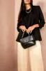 Padma Black Faux Leather Crossbody Bag sold by Va Va Voom