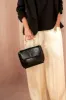 Padma Black Faux Leather Crossbody Bag sold by Va Va Voom