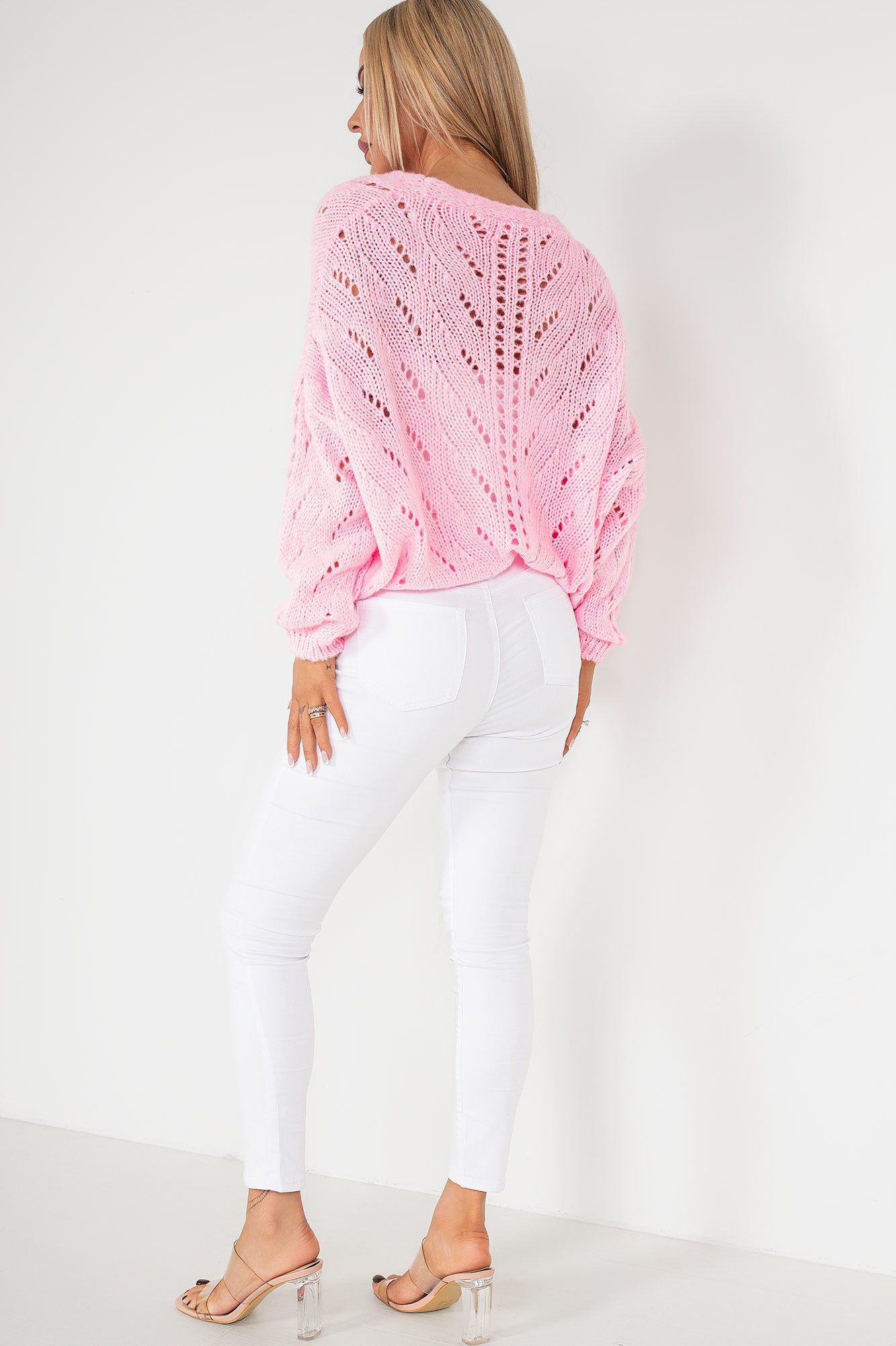 Nellie White Skinny Jeans sold by Va Va Voom product image thumbnail 5