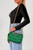 Panthea Green Woven Cross Body Bag sold by Va Va Voom