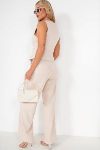 Rory Stone Tailored Waistcoat sold by Va Va Voom