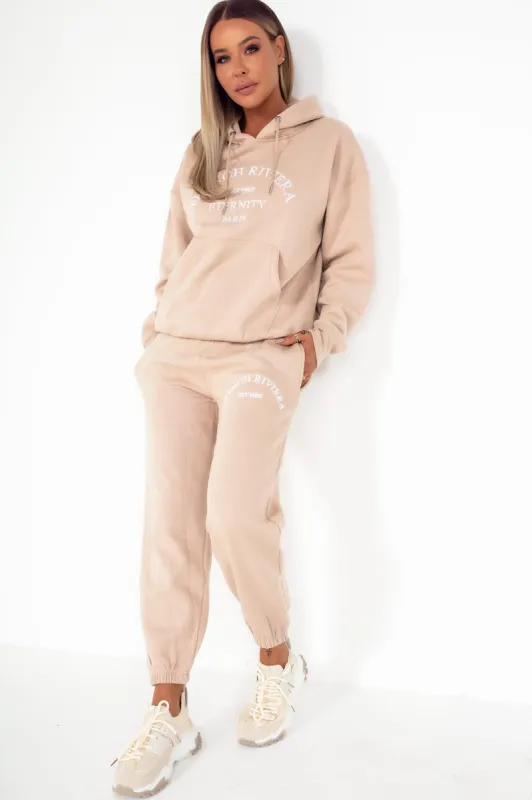 Zarina Stone 'French Riviera' Jogger Co Ord sold by Va Va Voom