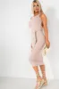 Paityn Taupe Ribbed Dress sold by Va Va Voom