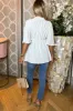 AX Paris Aurora Cream Smock Top sold by Va Va Voom