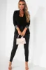 Ayden Black Leopard Print Cuff Blazer sold by Va Va Voom