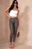 Ivanna Chocolate Leather Look Jeans sold by Va Va Voom
