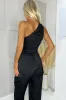 Zara Black One Shoulder Bodysuit sold by Va Va Voom