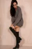 Cassidy Mink Knit Dress sold by Va Va Voom