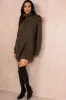 Addison Olive Knit Dress sold by Va Va Voom