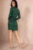 Harvey Green Sequin Drape Dress sold by Va Va Voom