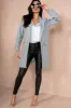 Julissa Grey Double Breasted Coat sold by Va Va Voom
