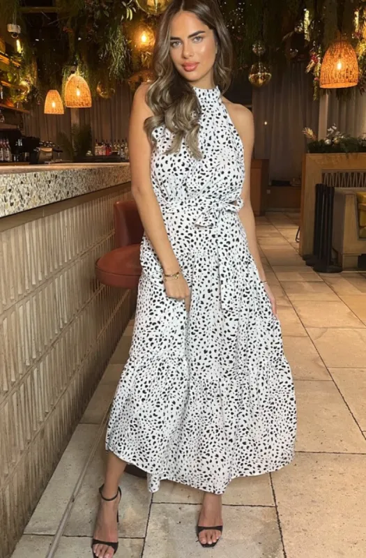 Daisy White Print Dress sold by Va Va Voom
