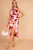 Alessia Blush Print Dress sold by Va Va Voom