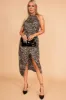 Alessia Leopard Print Dress sold by Va Va Voom