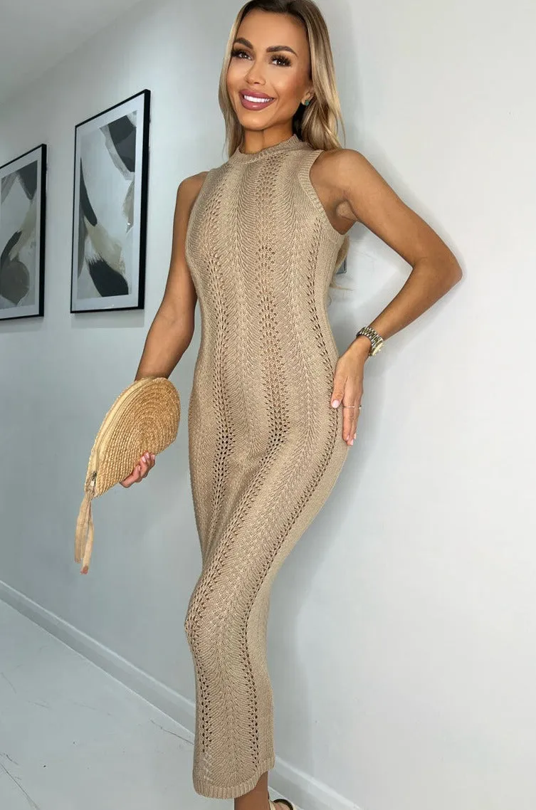 Sara Stone Crochet Dress sold by Va Va Voom product image thumbnail 4