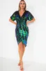 Novah Black Sequin Dress sold by Va Va Voom