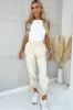 Izzy Stone Cargo Trousers sold by Va Va Voom