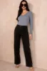 Iris Grey Knit Ribbed Top sold by Va Va Voom